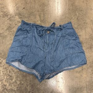 Old Navy Women's High Waist Denim Shorts - Blue